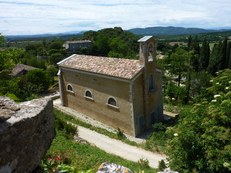 Le temple de Labastide de Virac